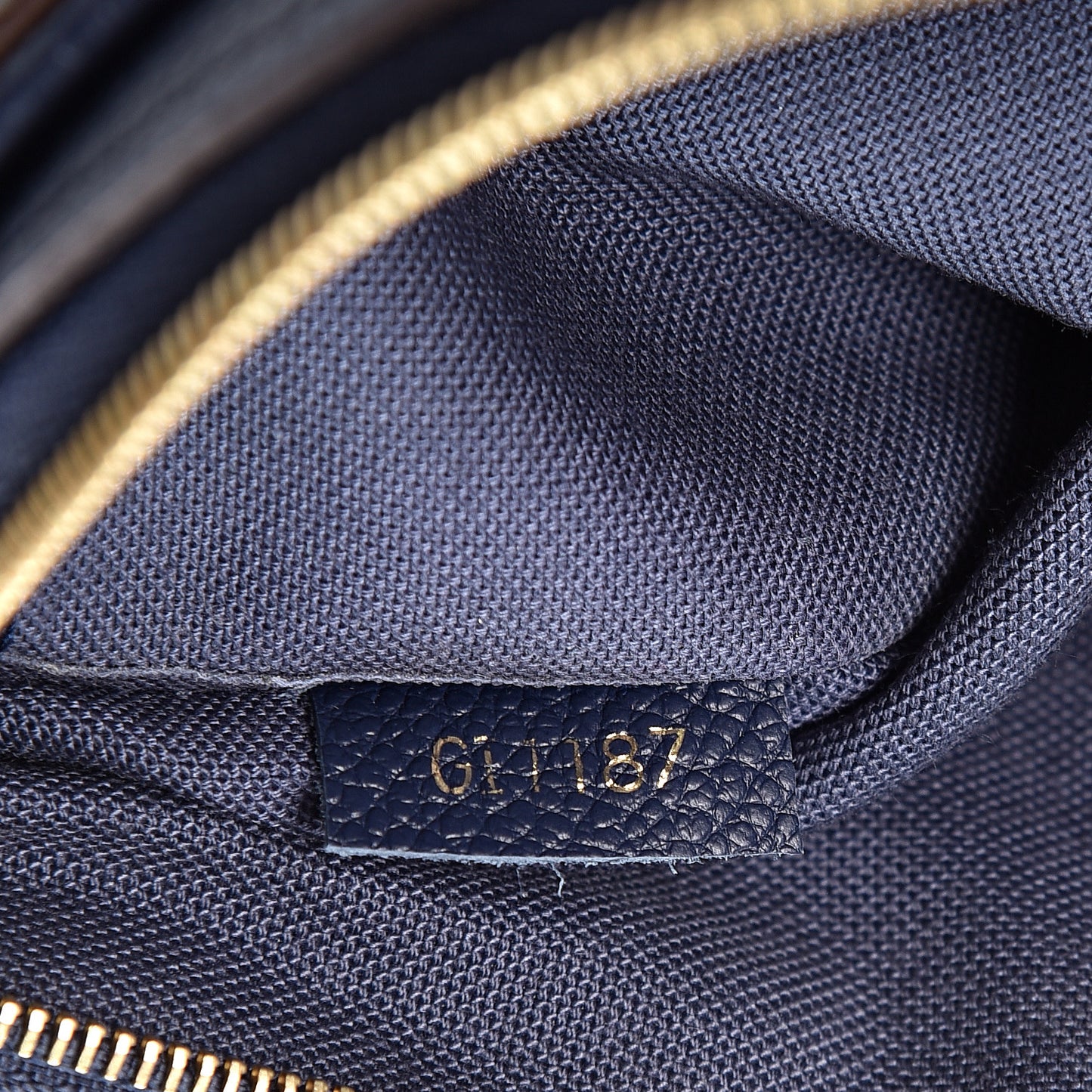 Monogram Pallas Clutch Blue Marine