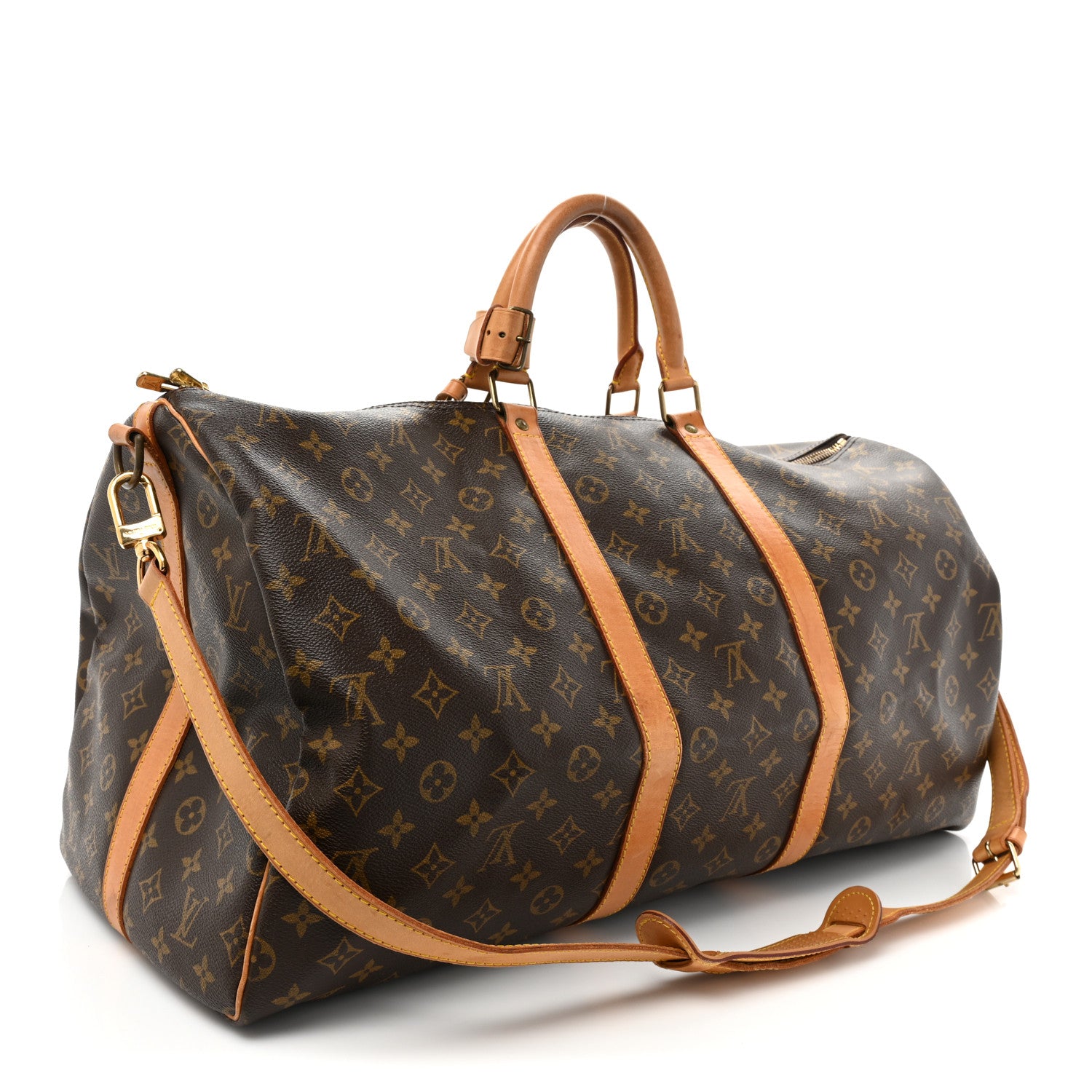 Louis Vuitton Monogram Keepall Bandouliere 55 3 of 21