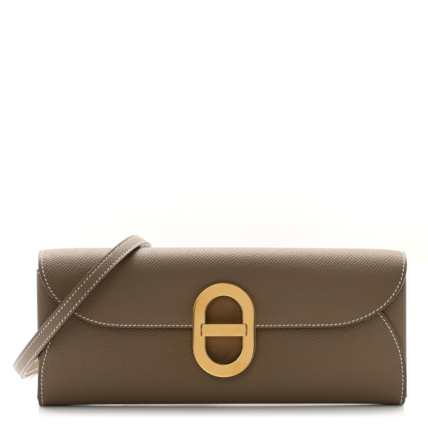 Hermes Epsom Maillon Wallet To Go Etoupe 1 of 11