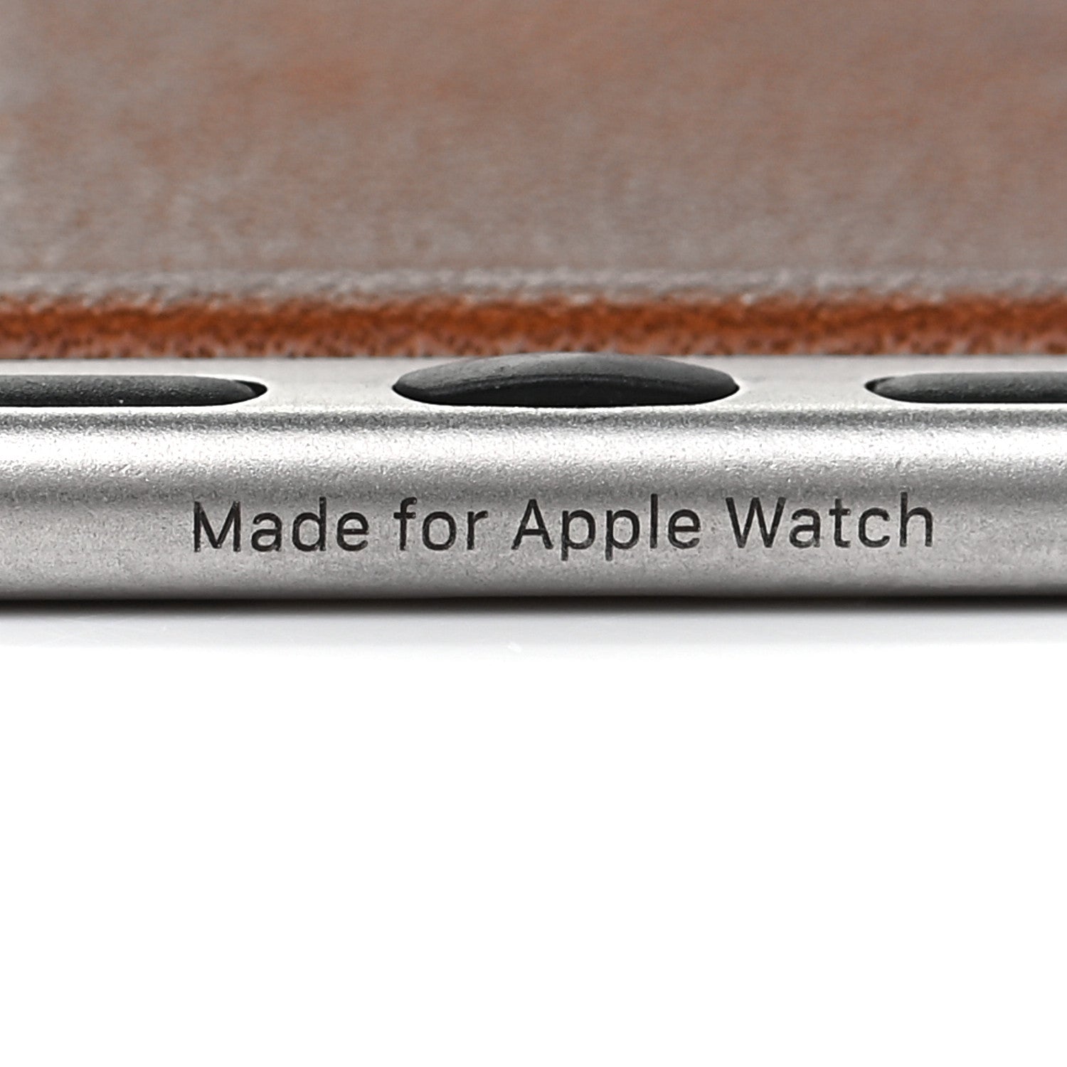 Hermes Barenia 44mm Apple Watch Single Tour Band Fauve 6 of 12