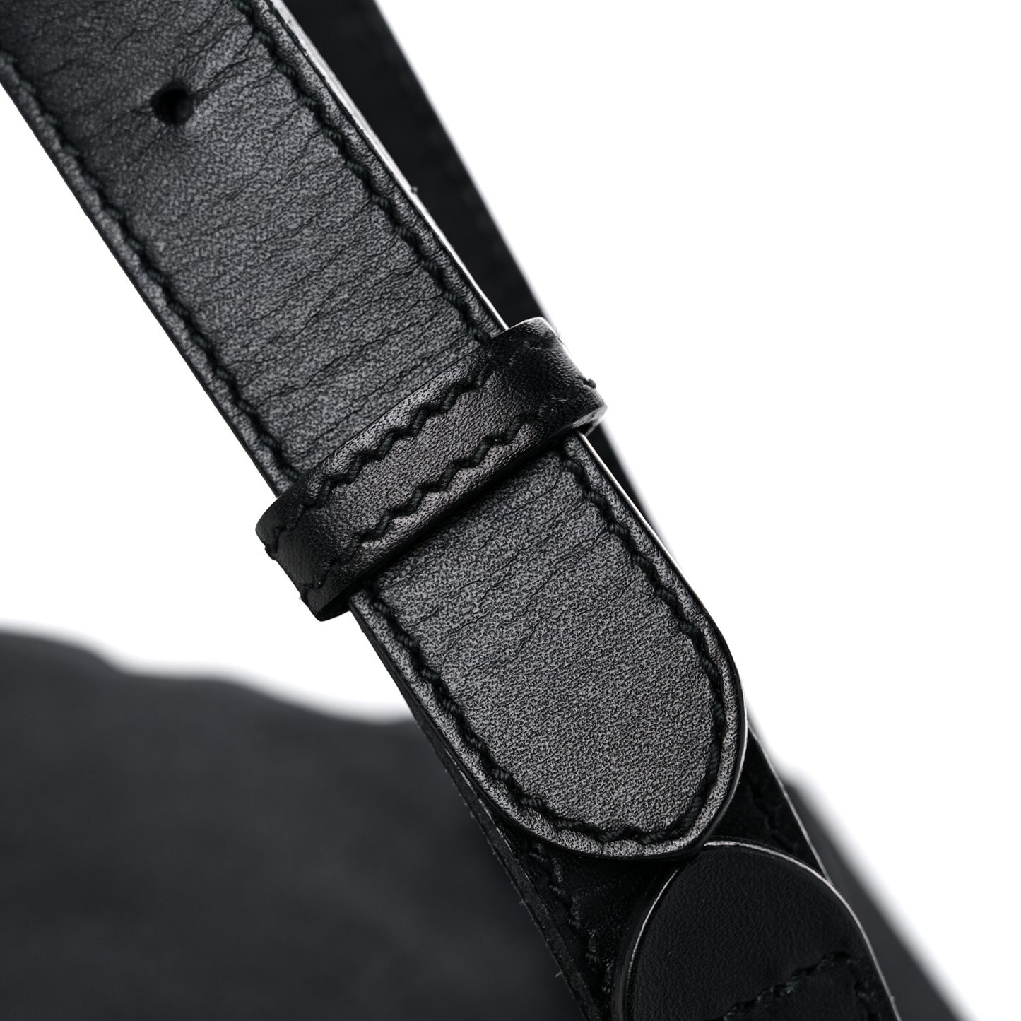 Calfskin Monogram Belt Bag Black