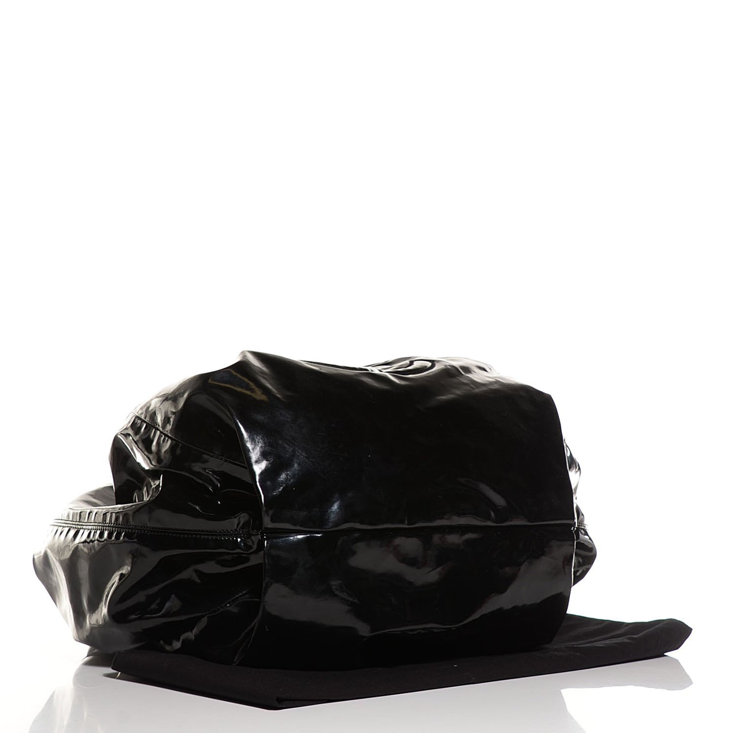 Vinyl Stretch Spirit Large Cabas Black