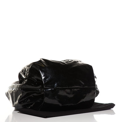 Chanel Vinyl Stretch Spirit Large Cabas Black 4 of 8
