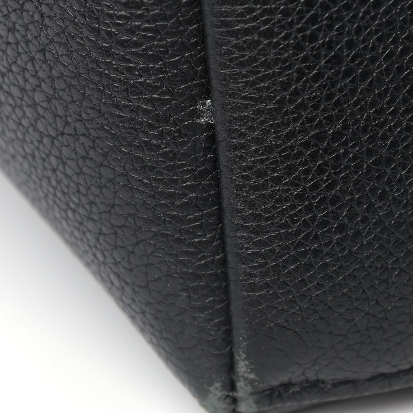 Calfskin Lockme Go Tote Black