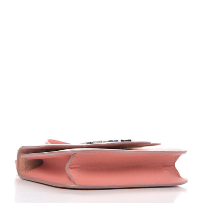 Alexander McQueen Calfskin Small Insignia Flap Pink 4 of 8