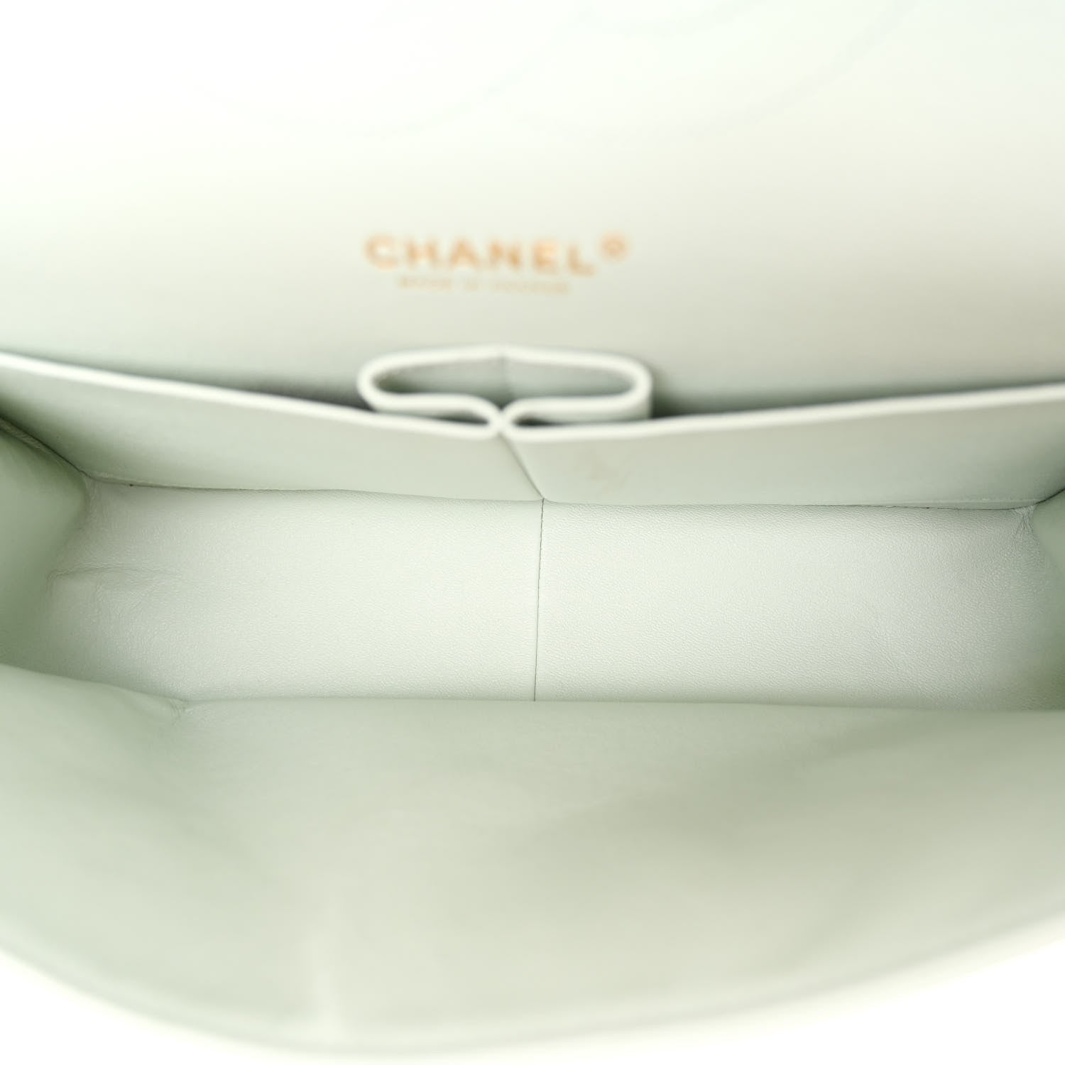 Chanel Lambskin Quilted Jumbo Double Flap Light Green 5 of 11