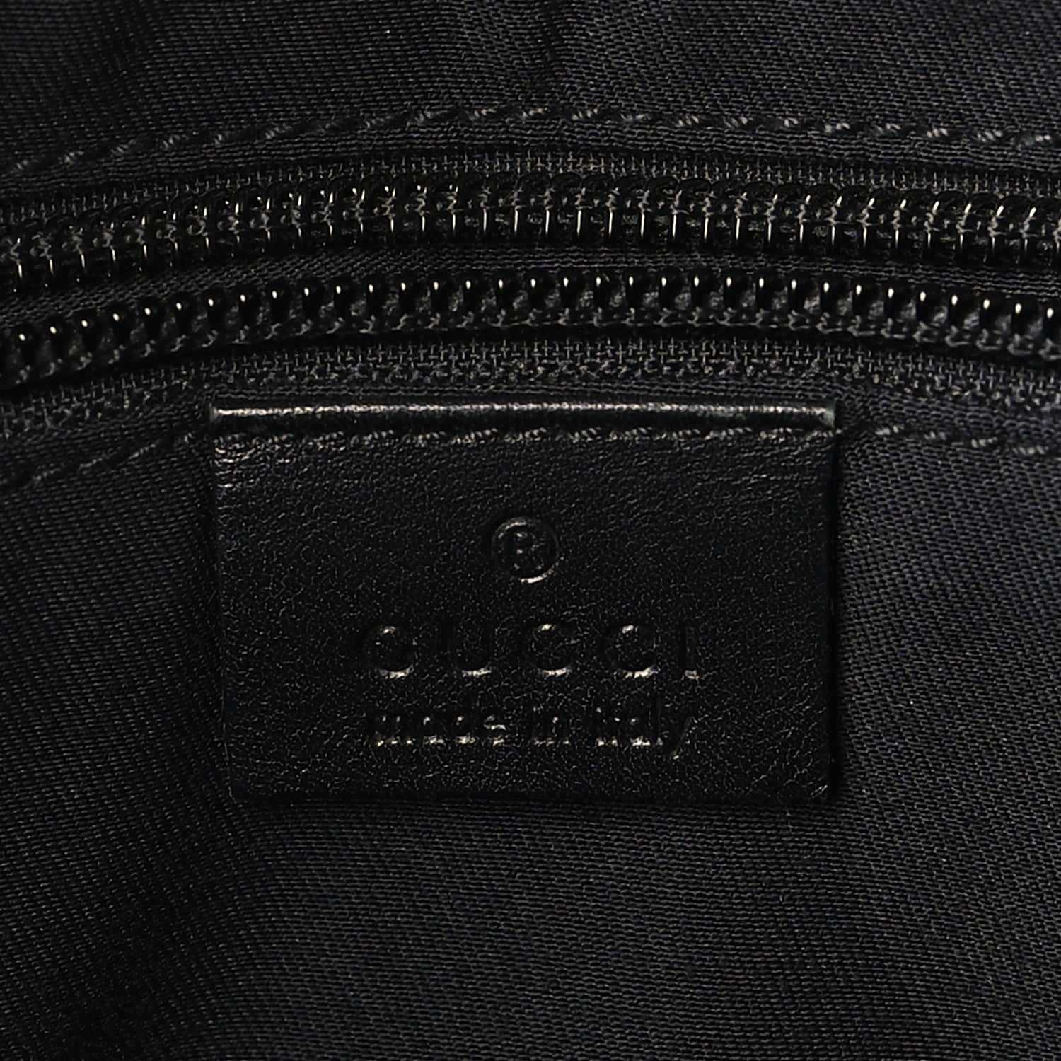 Gucci Monogram Medium Double Buckle Flap Messenger Bag Black 6 of 9