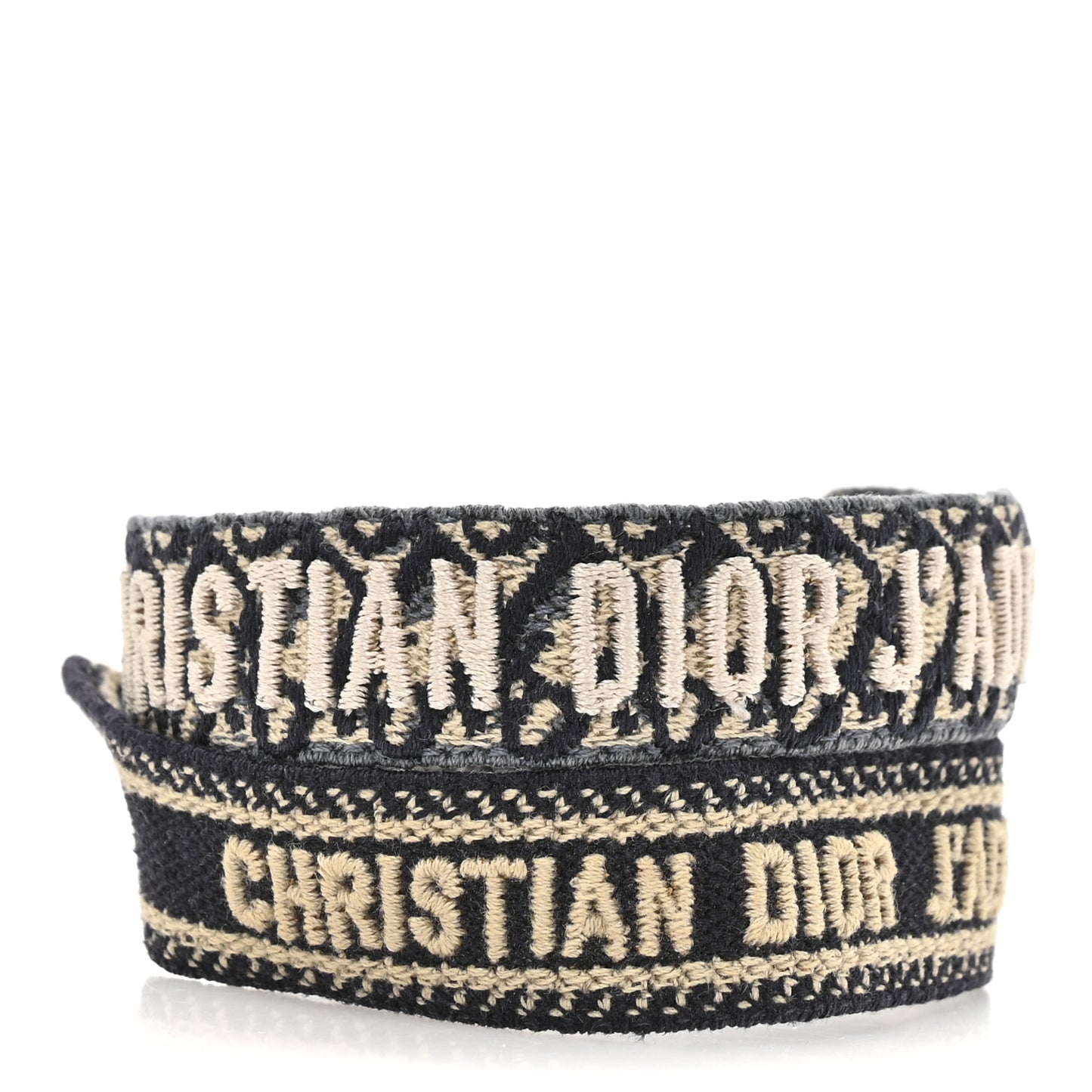 Woven Cotton J'Adior Friendship Bracelet Set Navy