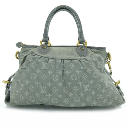 Louis Vuitton Denim Neo Cabby MM Grey 1 of 11