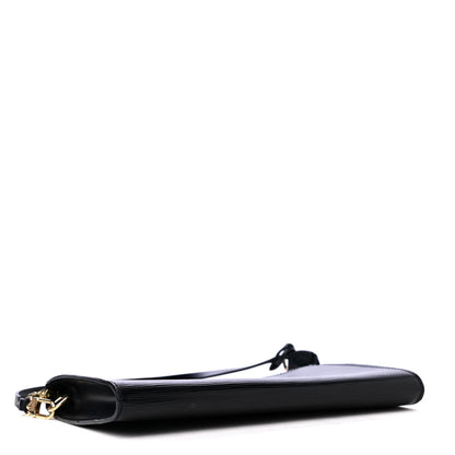 Louis Vuitton Epi Pochette Accessories 24 Black 3 of 4