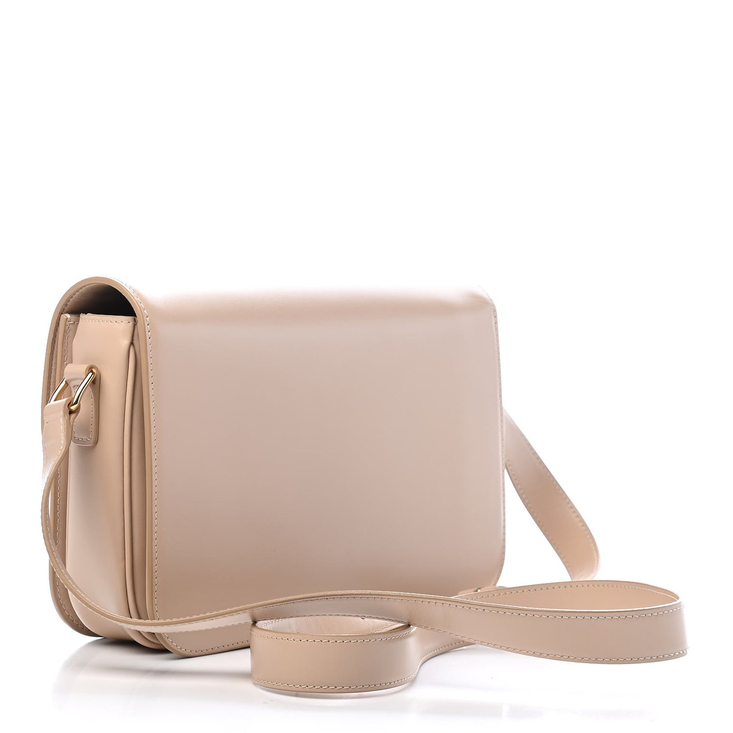 Shiny Calfskin Medium Triomphe Nude