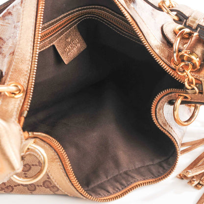 Gucci Crystal Monogram Babouska Hobo 5 of 7