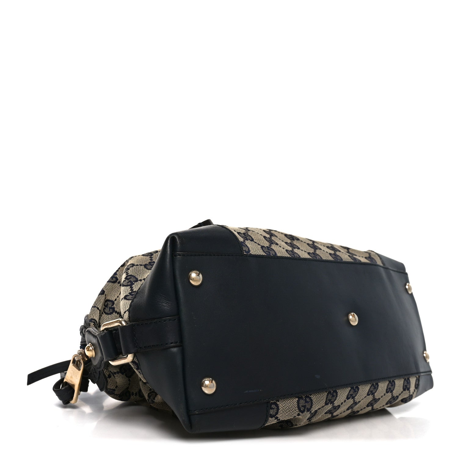 Gucci Monogram Brick Lane Small Boston Navy 1860661 – FASHIONPHILE