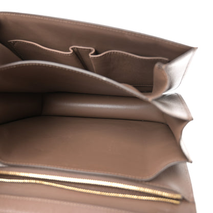 Celine Liege Calfskin Medium Classic Box Flap Bag Taupe 5 of 15