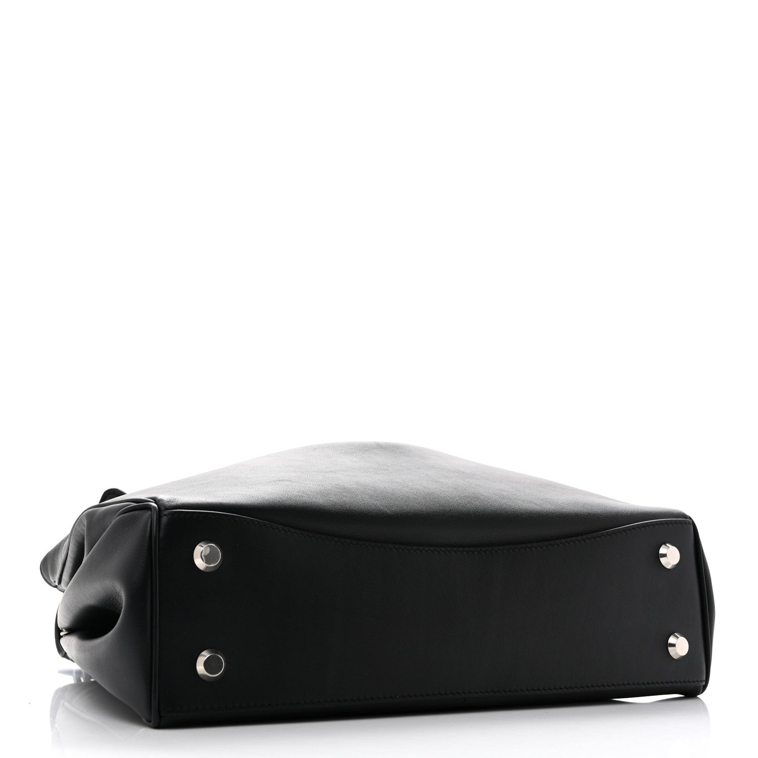 Balenciaga Natural Smooth Calfskin Medium Rodeo Top Handle Handbag Black 4 of 10