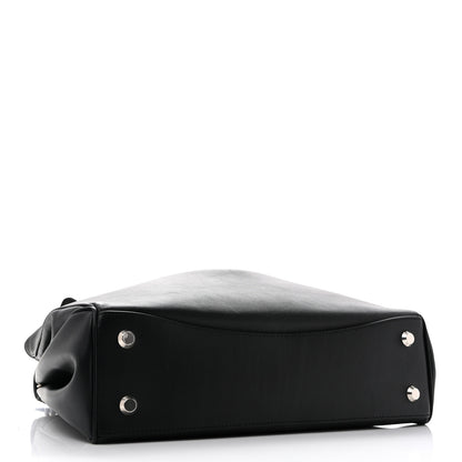 Balenciaga Natural Smooth Calfskin Medium Rodeo Top Handle Handbag Black 4 of 10
