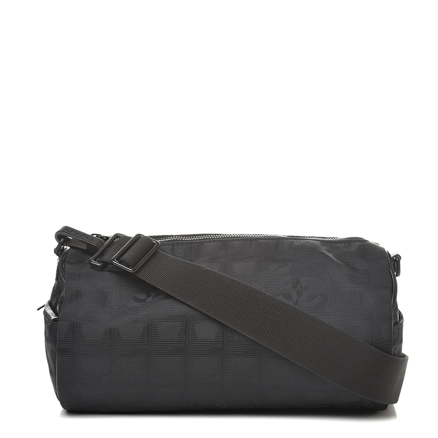 Chanel Nylon Travel Duffle Black 1 of 10
