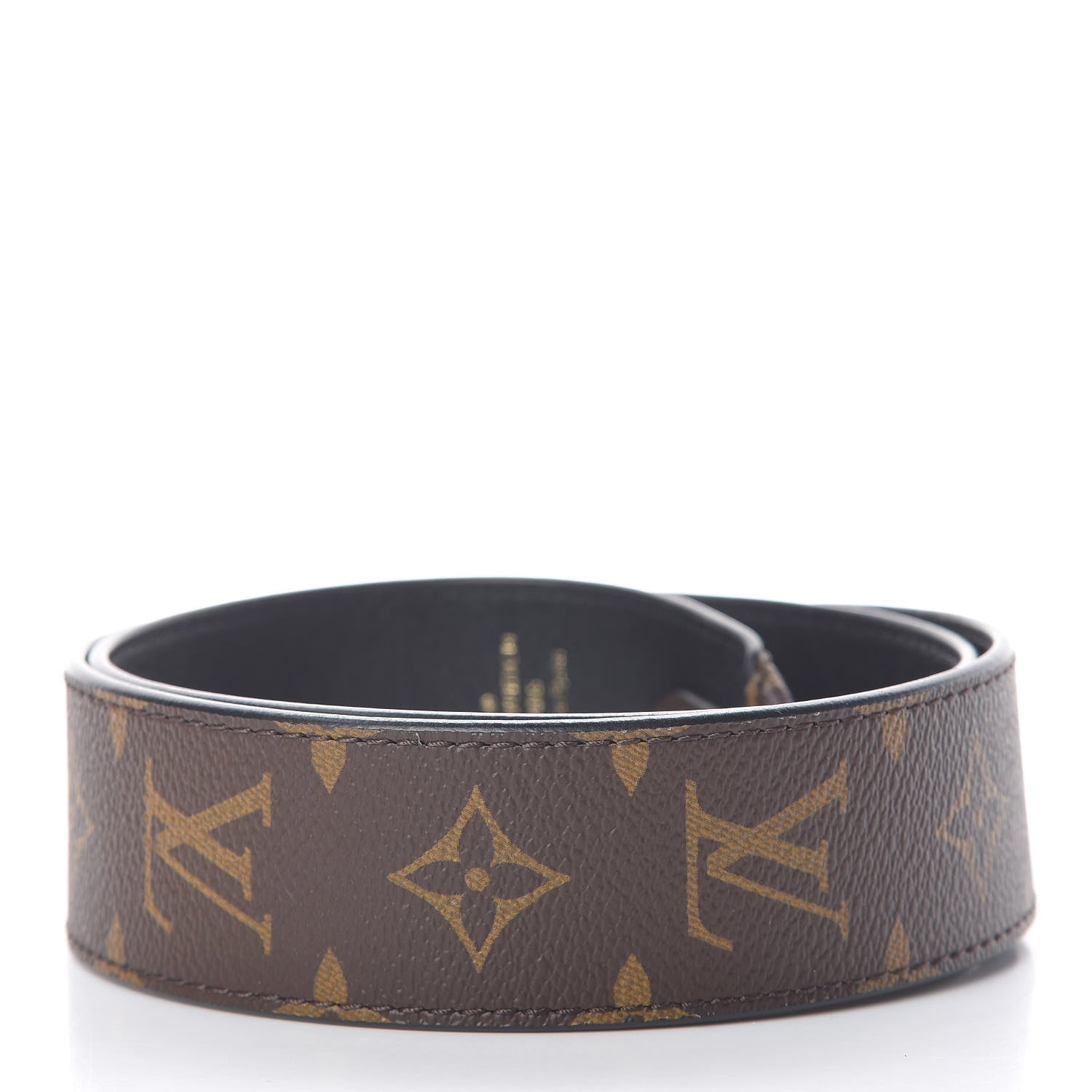Louis Vuitton Monogram Bandouliere Shoulder Strap Black 2 of 6