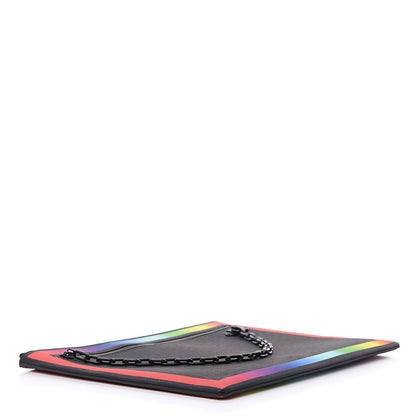 Louis Vuitton Taiga Rainbow Pochette A4 Black 4 of 10