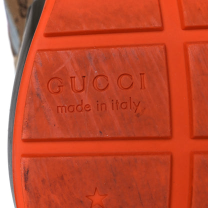 Gucci GG Supreme Monogram Mix Monogram Mens Rhyton Sneakers 8 Bordeaux Beige Ebony 6 of 8
