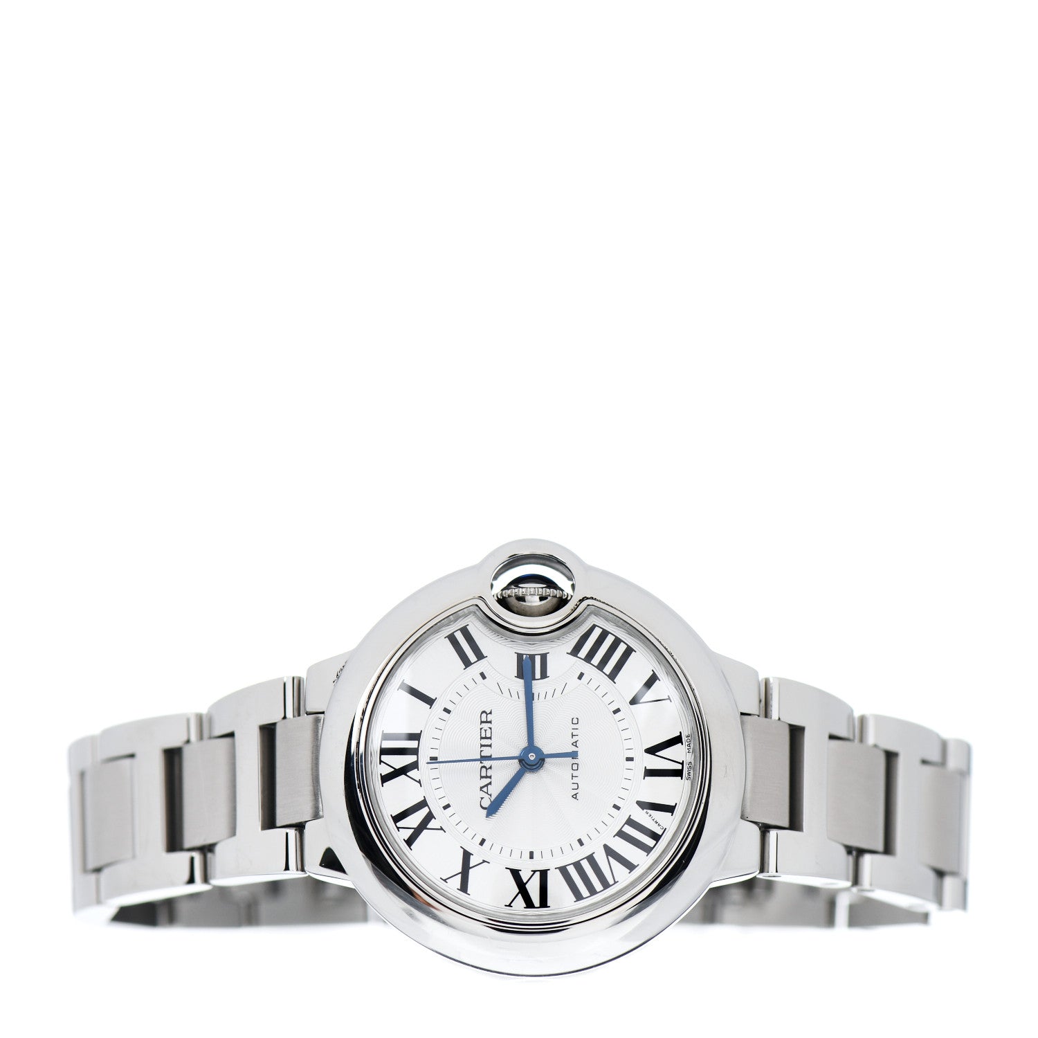 Cartier Stainless Steel 33mm Ballon Bleu De Cartier Automatic Watch 2 of 5