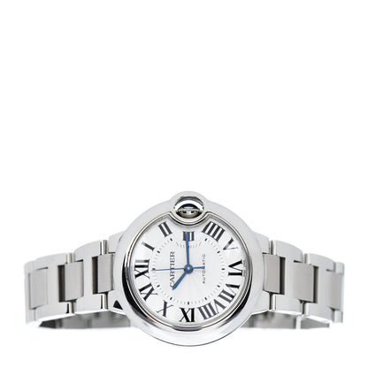 Cartier Stainless Steel 33mm Ballon Bleu De Cartier Automatic Watch 2 of 5