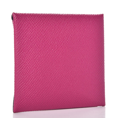 Hermes Epsom Bastia Coin Purse Rose Pourpre 3 of 7