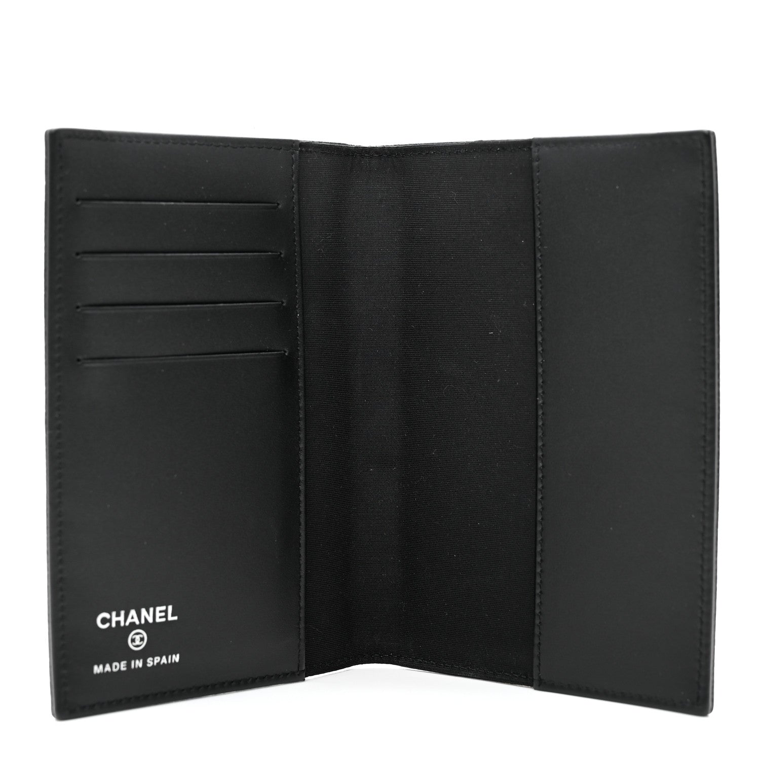 Chanel Caviar Timeless Passport Holder Black 4 of 8