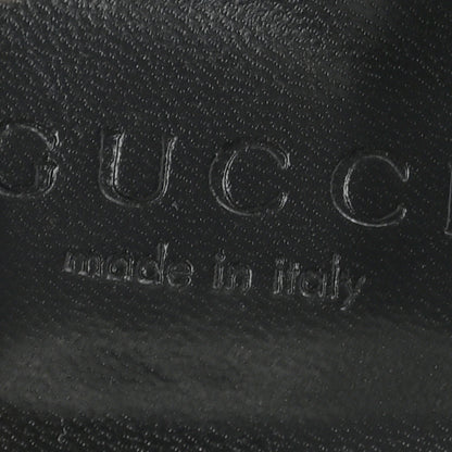 Gucci Suede Braided Strap Sandals 7.5 Black 5 of 5