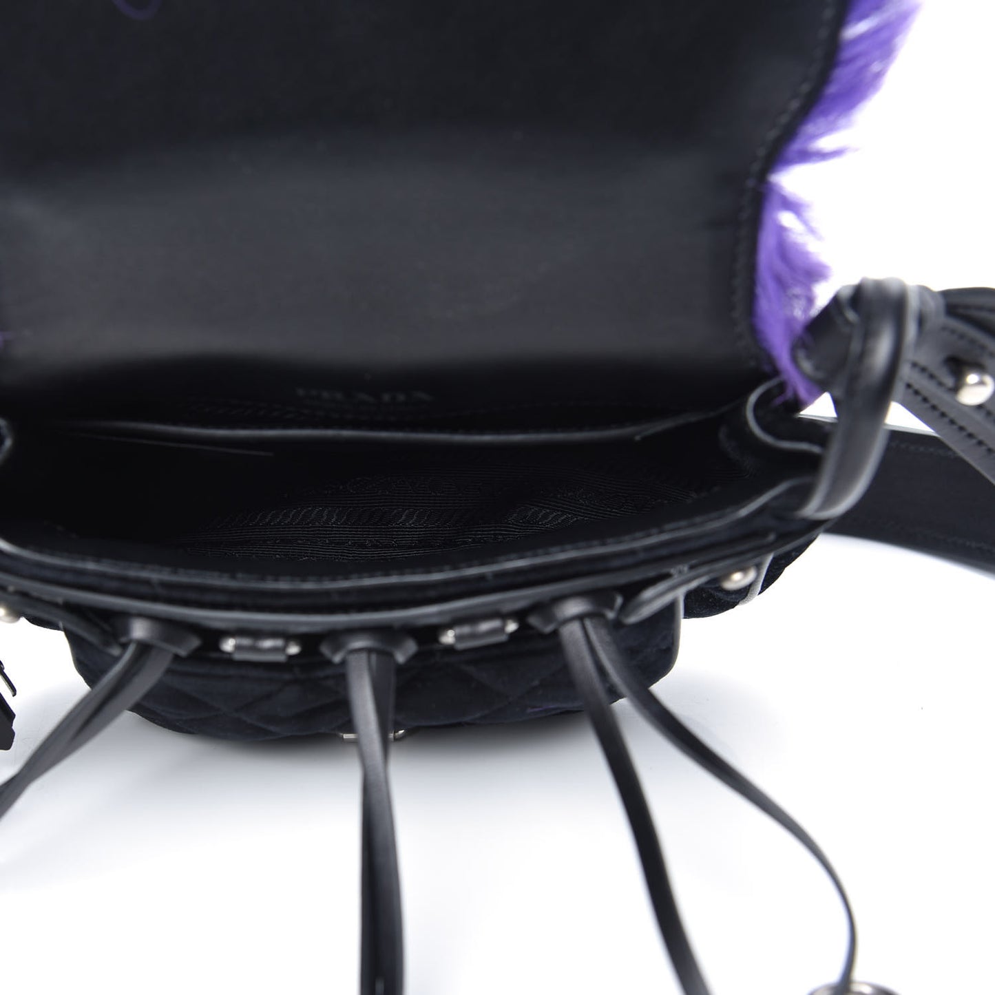 Calf Hair Velluto Corsaire Antic Crossbody Bag Giacinto Black