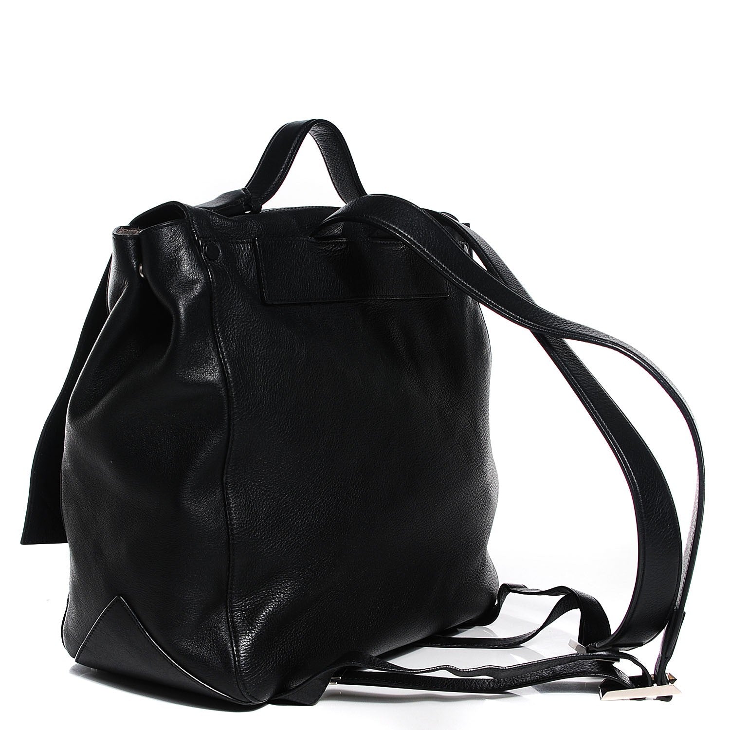 Proenza Schouler Calfskin Large PS Backpack Black 3 of 10