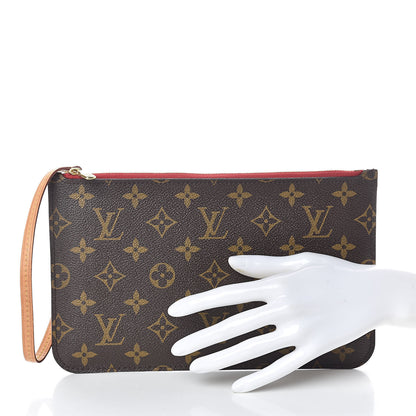 Louis Vuitton Monogram Neverfull MM GM Pochette Pivoine 2 of 6
