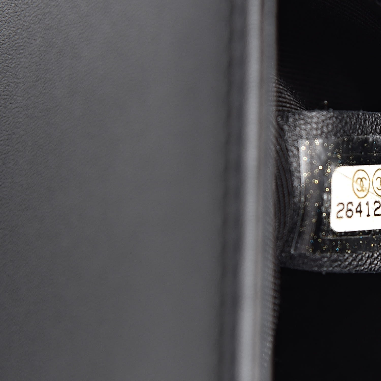 Chanel Lambskin Quilted Medium Boy Flap Black 7 of 13