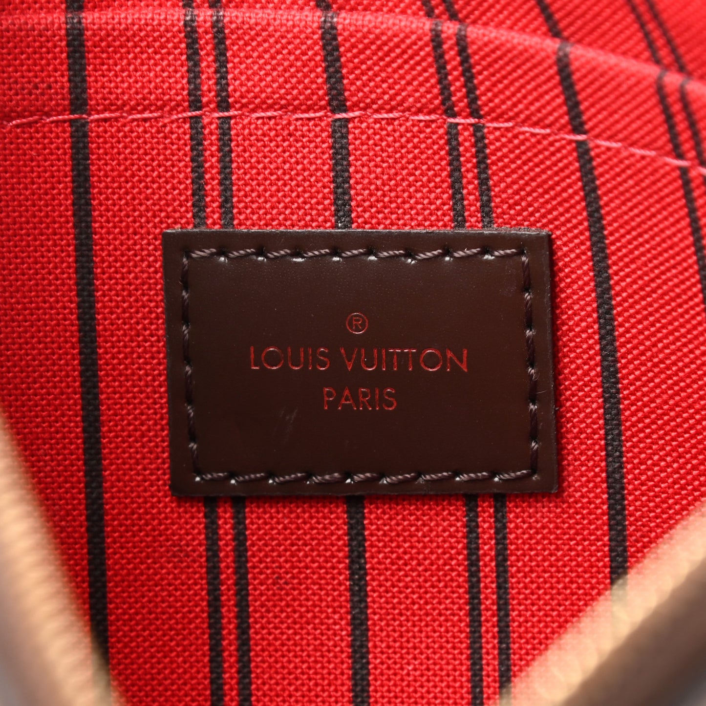 Damier Ebene Neverfull MM GM Pochette