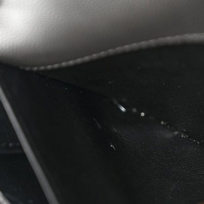 Saint Laurent Grain de Poudre Uptown Chain Wallet Storm 10 of 15