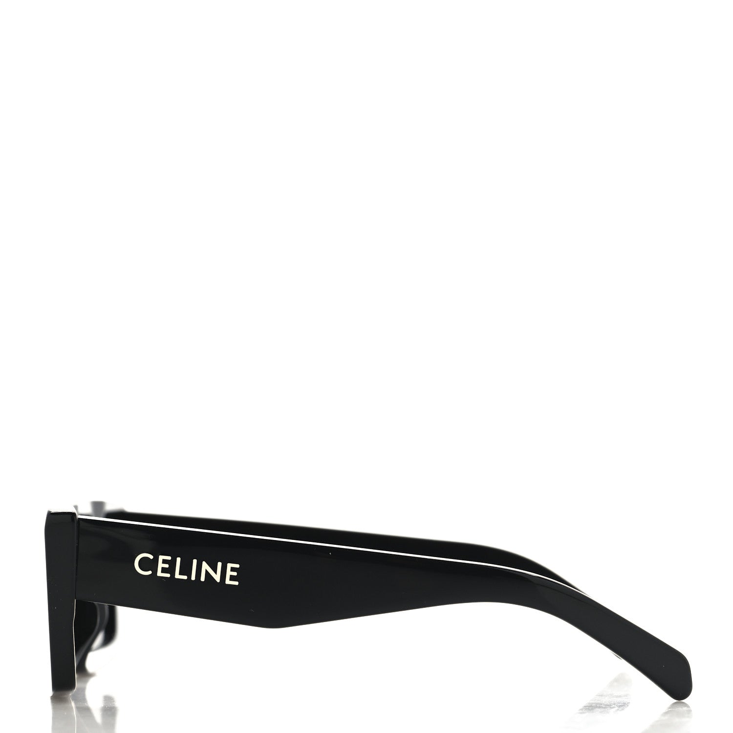 Celine Acetate Monochroms Square Sunglasses CL40214U Black 3 of 7