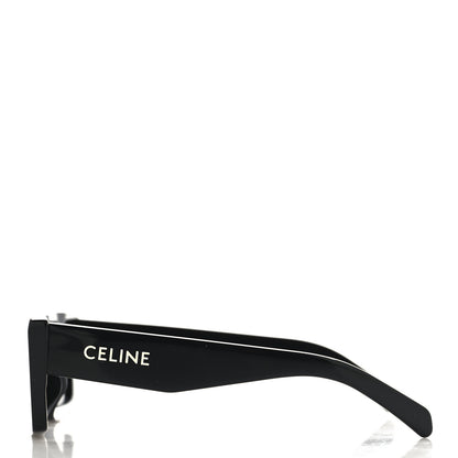 Celine Acetate Monochroms Square Sunglasses CL40214U Black 3 of 7