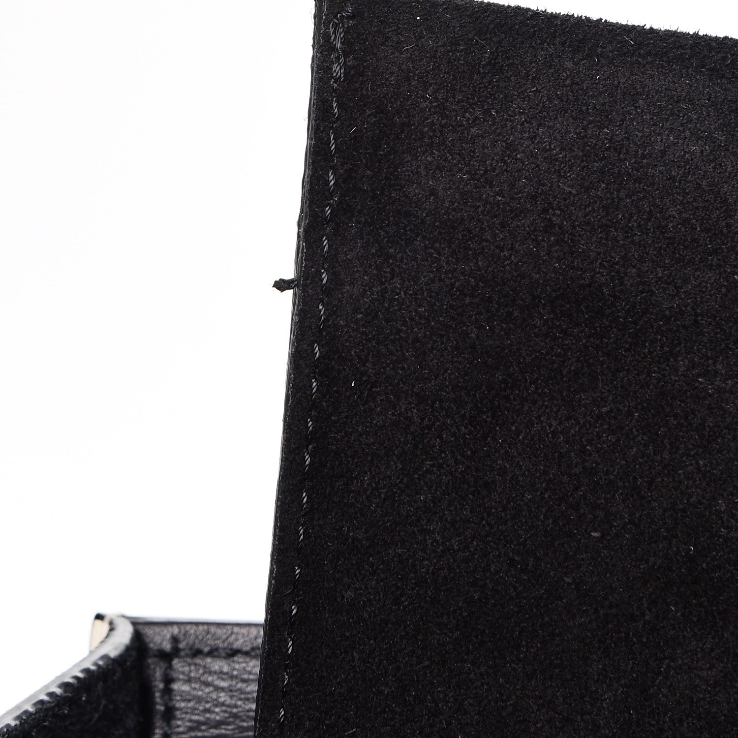 Celine Velluto Calfskin Suede Medium Tri-Color Trapeze Granite 8 of 14