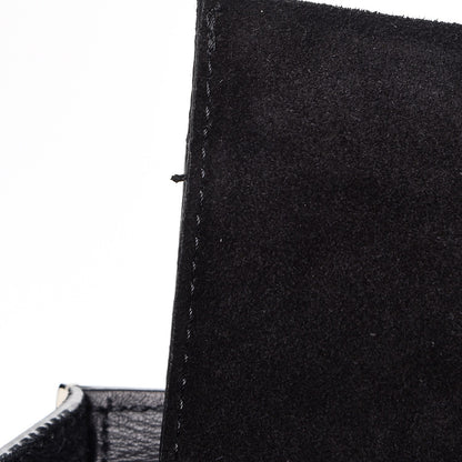Celine Velluto Calfskin Suede Medium Tri-Color Trapeze Granite 8 of 14