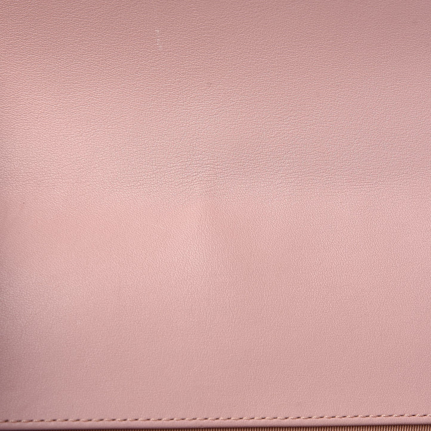 Calfskin Quilted Medium Boy Flap Light Pink