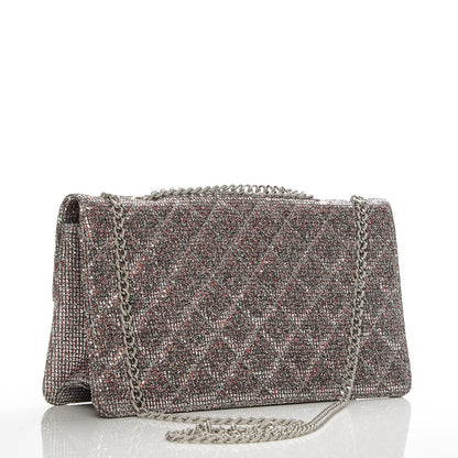 Chanel Crystal Quilted Mademoiselle Reissue 2.55 Flap Silver 3 of 7