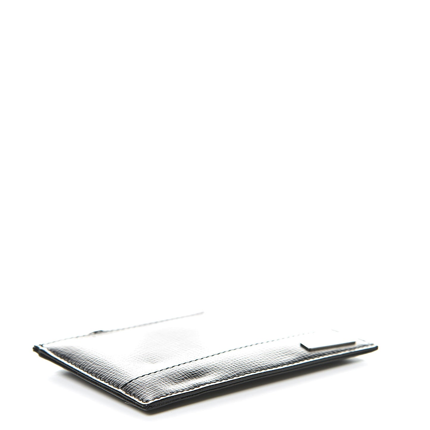 Spazzolato Frame Card Holder Black