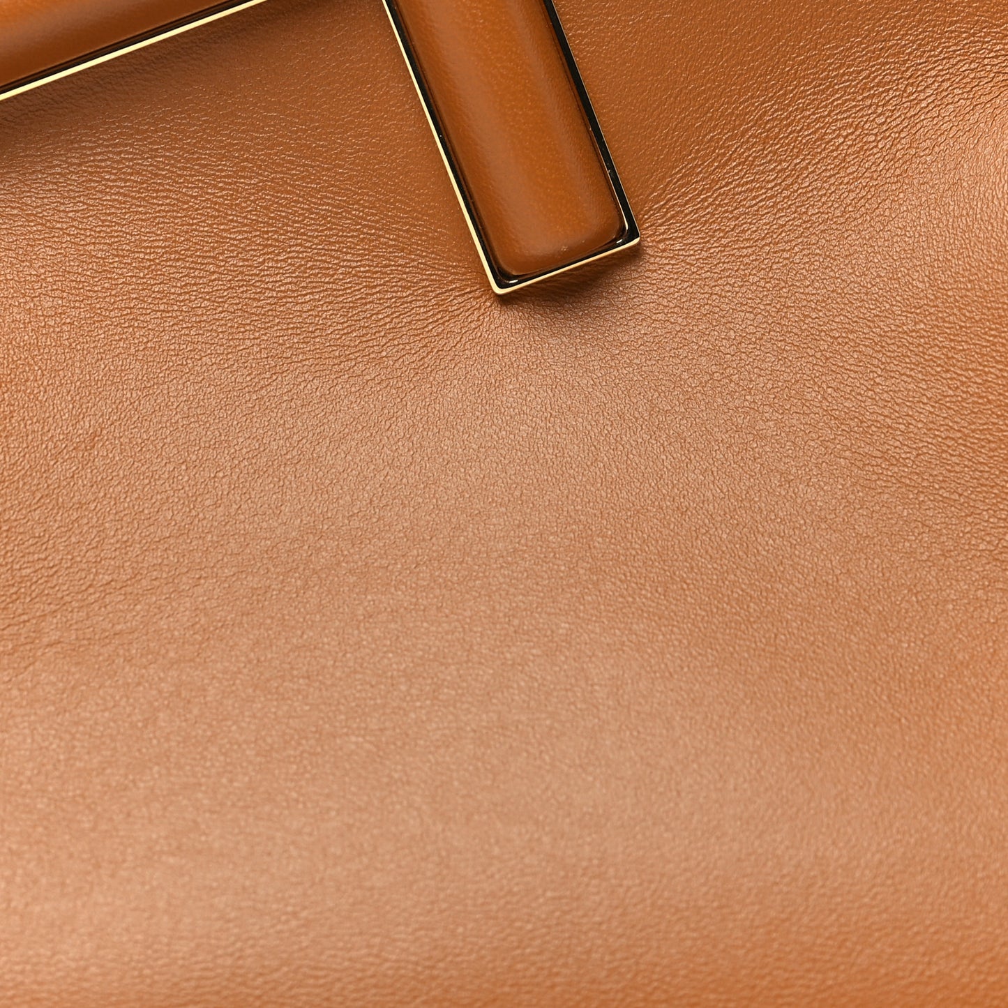 Shiny Nappa Small Fendi First Caramello