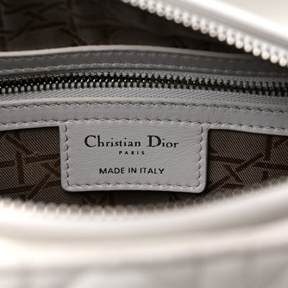 Christian Dior Lambskin Cannage Medium Lady Dior White 5 of 12