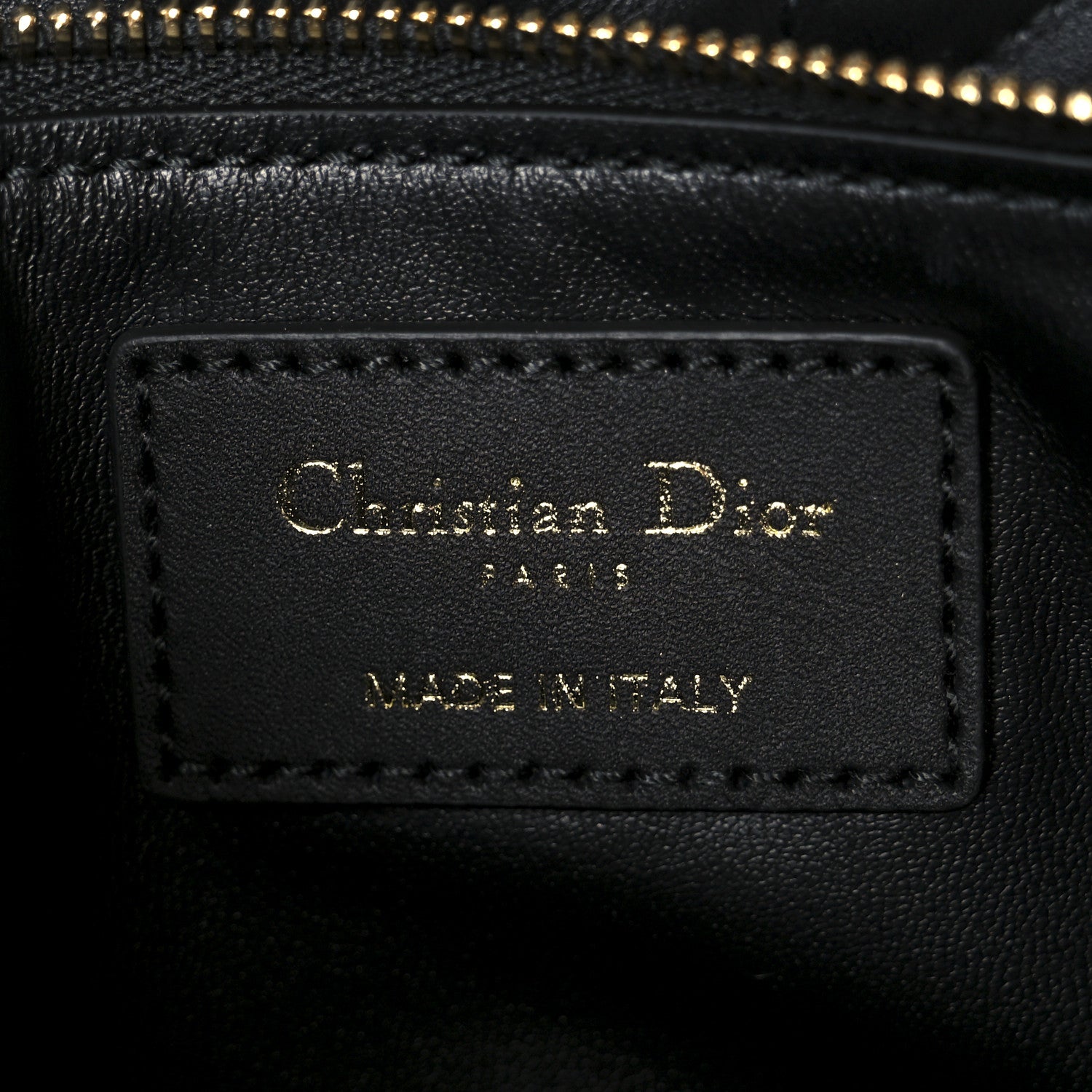 Christian Dior Calfskin Macrocannage Medium Toujours Black 12 of 17