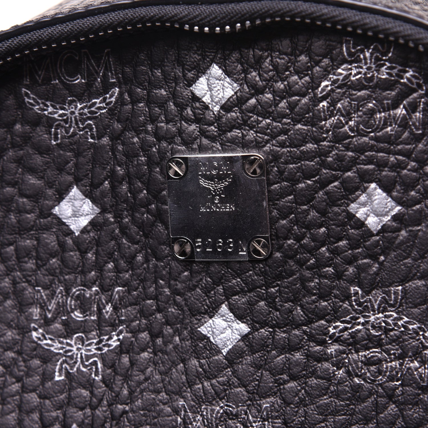 MCM Gradation Visetos Large Stark Backpack Silver 7 of 11