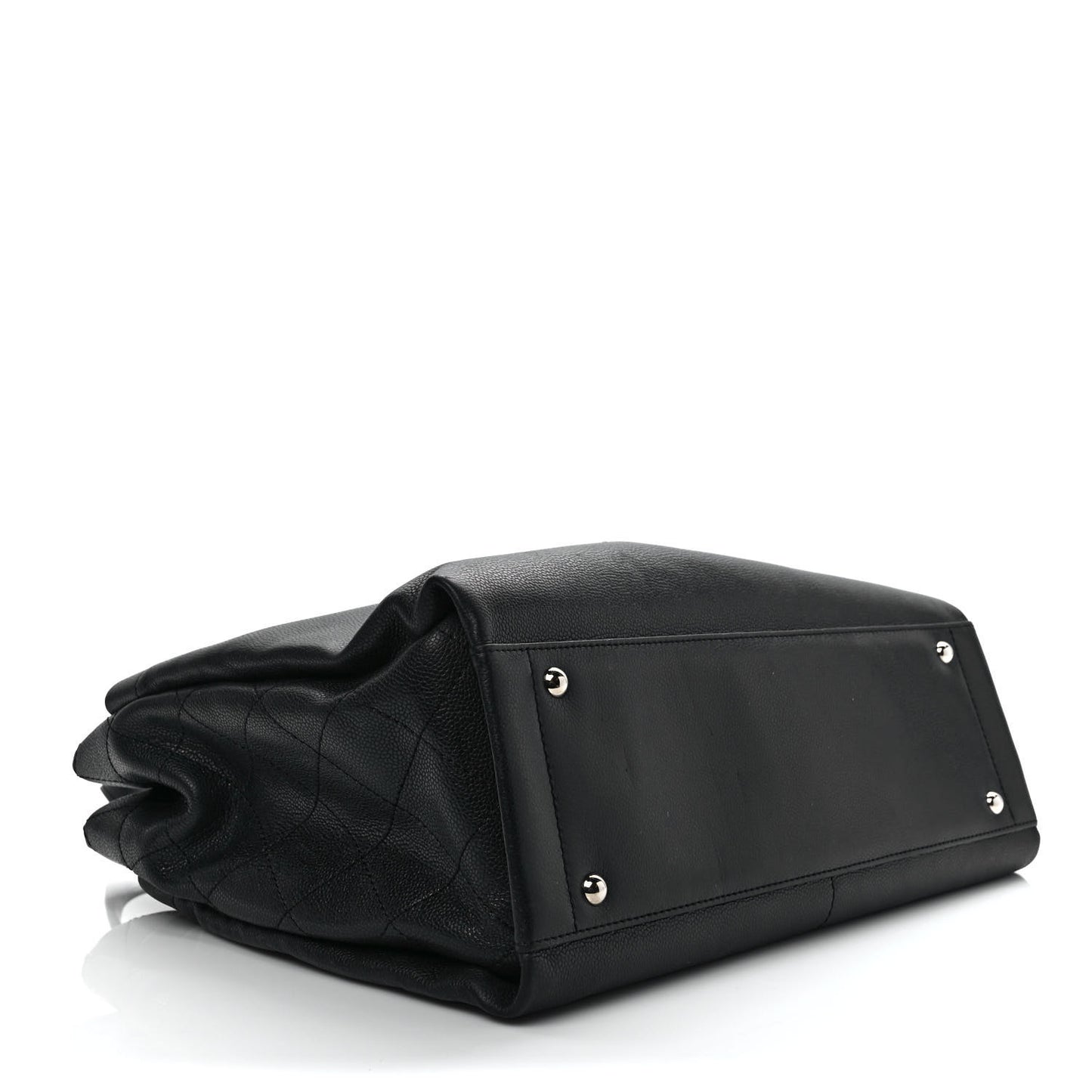 Caviar Executive Cerf Shopper Tote Black