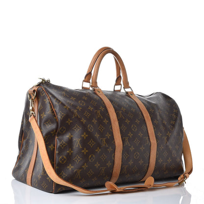 Louis Vuitton Monogram Keepall Bandouliere 50 4 of 28