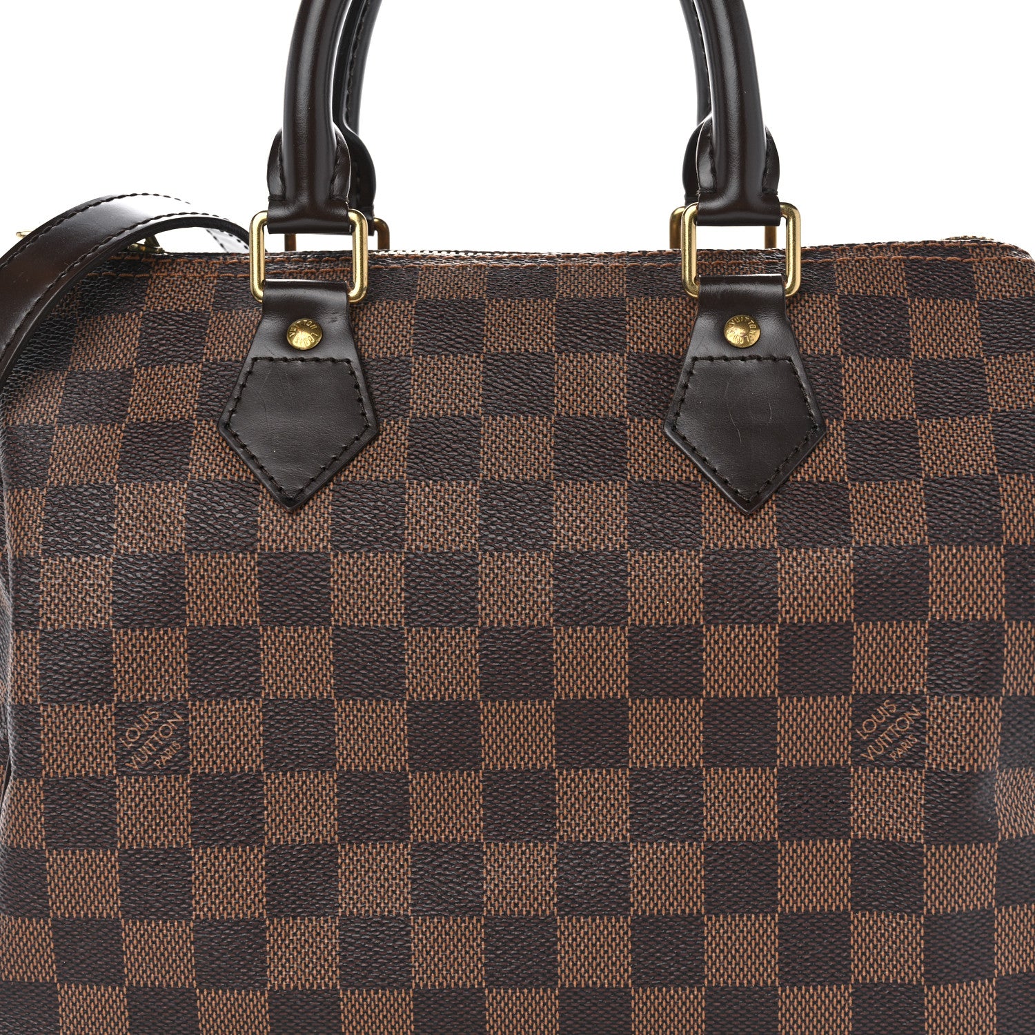 Louis Vuitton Damier Ebene Speedy Bandouliere 25 8 of 11