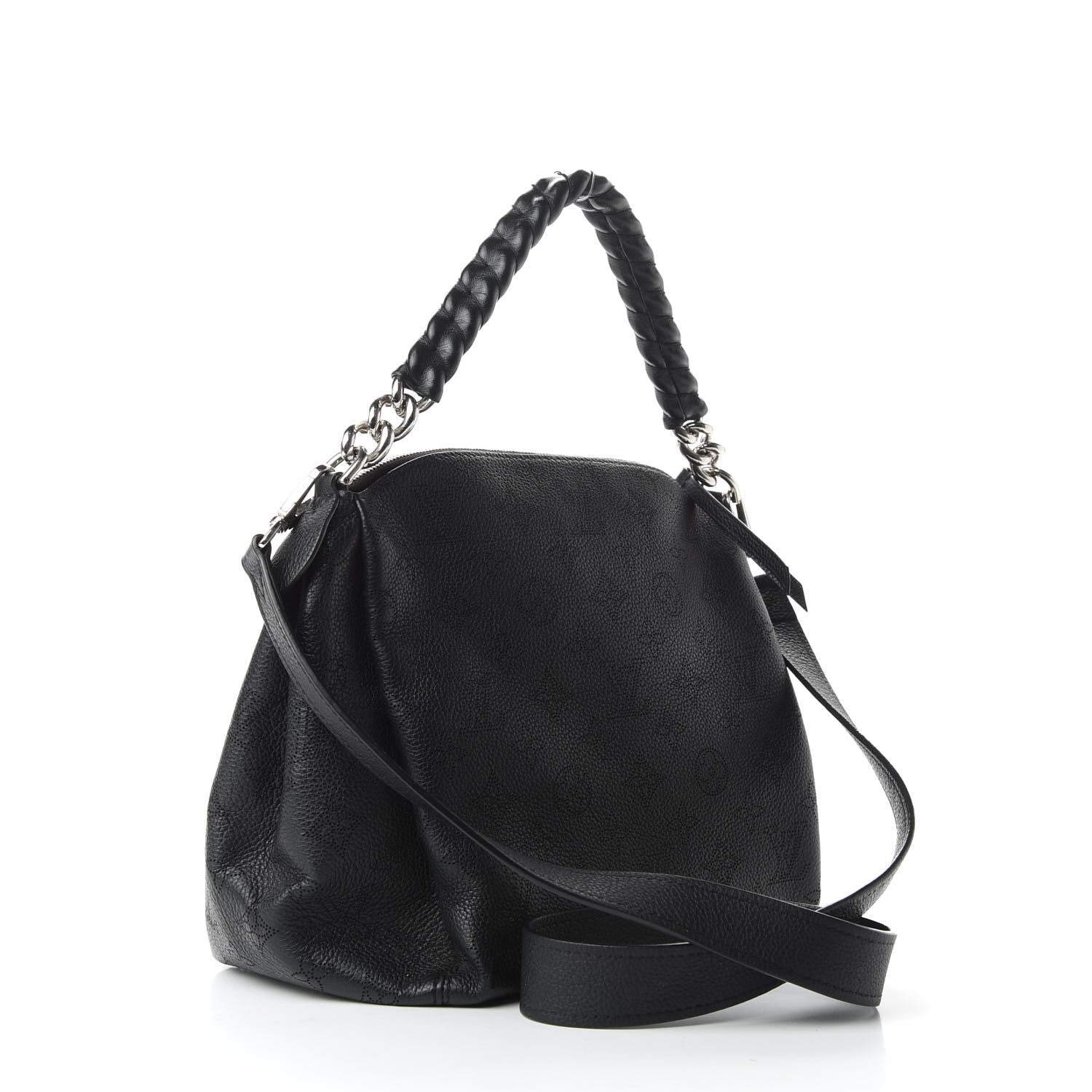 Louis Vuitton Mahina Babylone Chain BB Black 4 of 10
